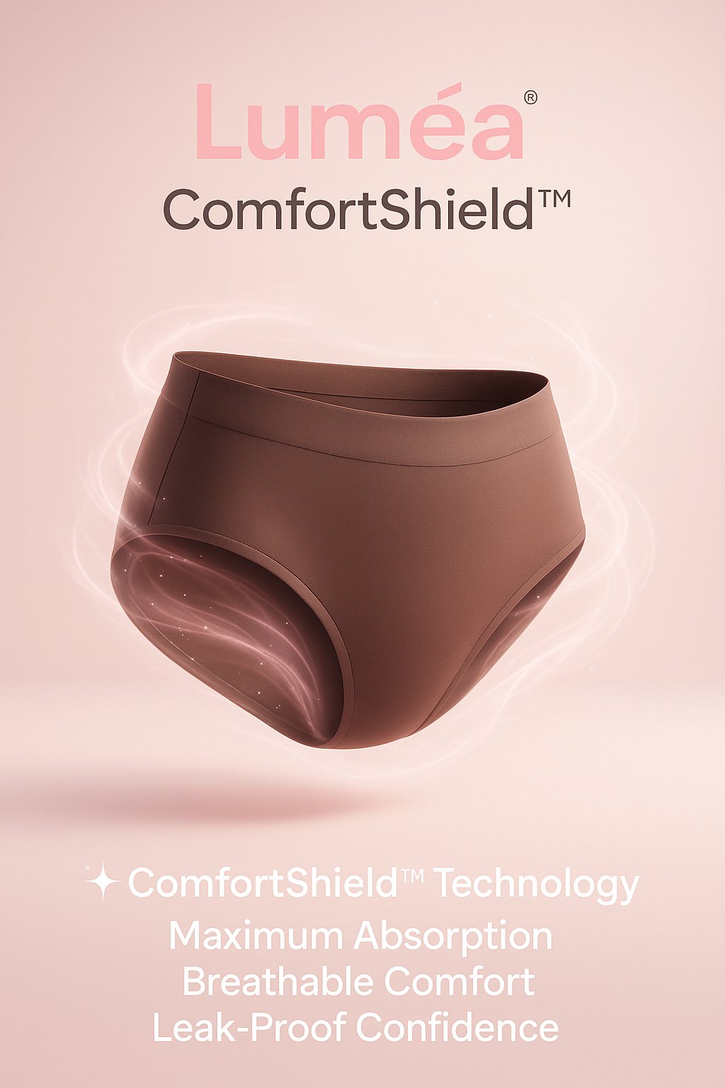 Luméa® ComfortShield™ – Premium Period Underwear