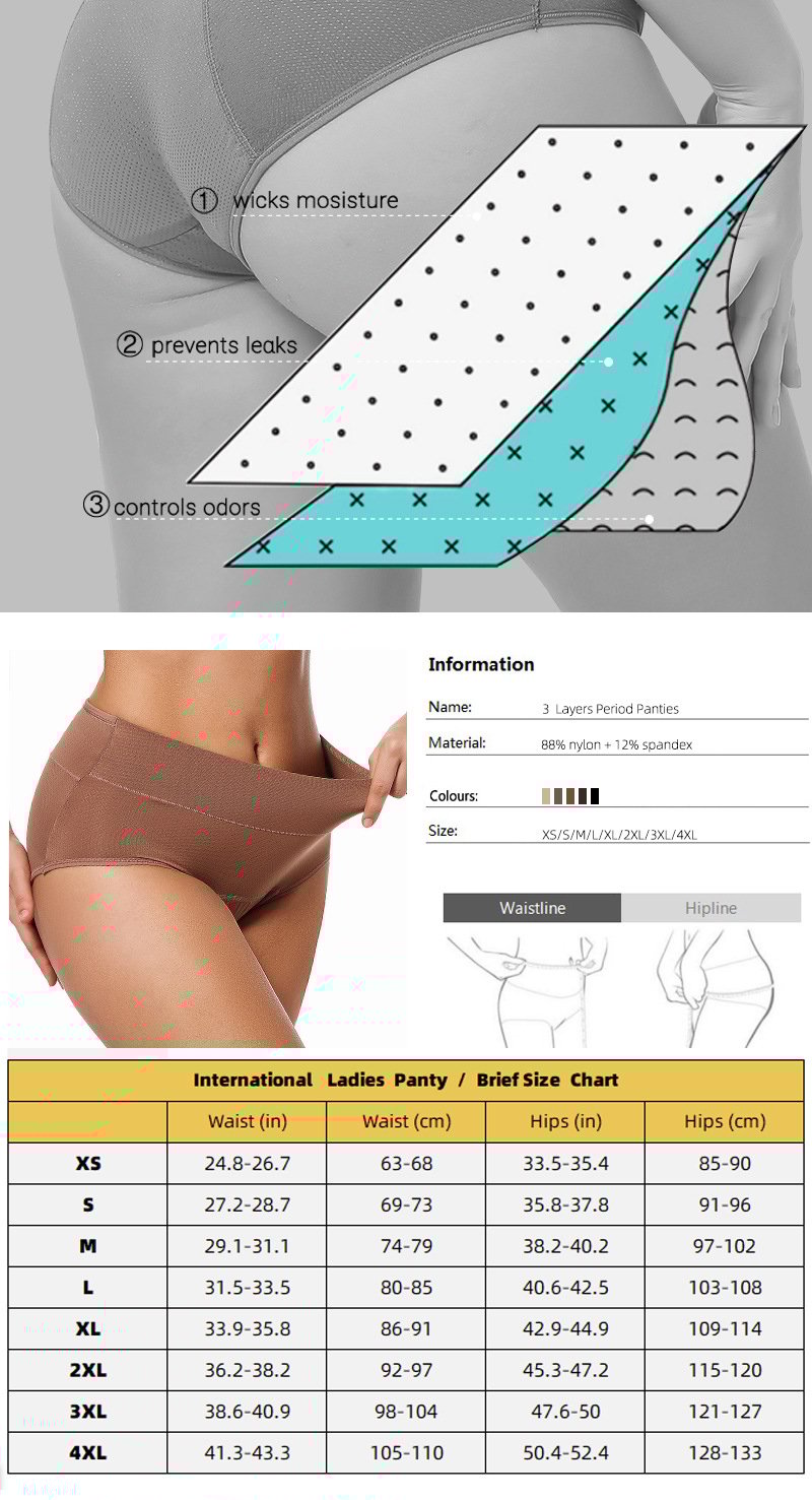 Luméa® ComfortShield™ – Premium Period Underwear
